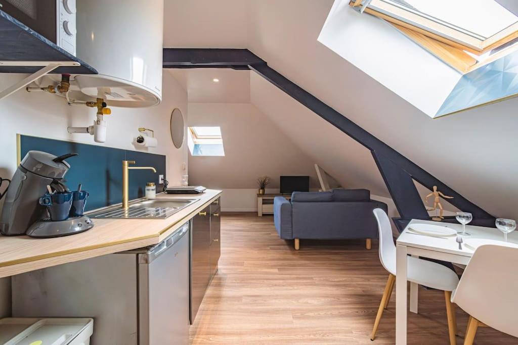 L'Azur Dore, Studio Pour 2 Voyageurs Isles-sur-Suippe Exterior foto